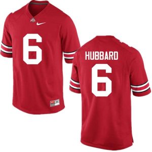 NCAA Ohio State Buckeyes Men's #6 Sam Hubbard Red Nike Football College Jersey MRA5345FS